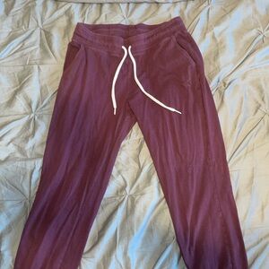Burgundy Joggers from PINK